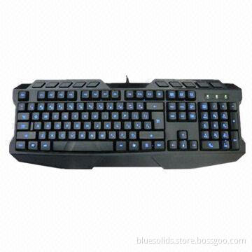 Mutilmedia keyboard, can be luminous in 3 colors, good texture